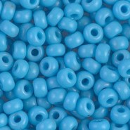 Miyuki rocailles Perlen 6/0 - Opaque turquoise blue 6-413